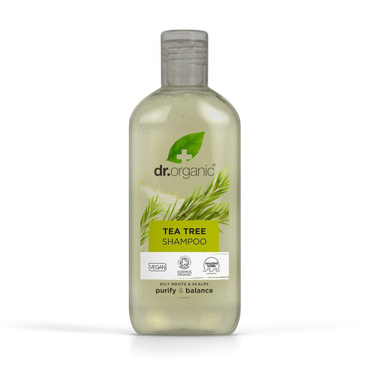 Champú de árbol de té Dr. Orgánic 265ml