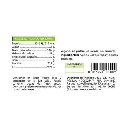 Alubias Yin Yang rojas ECO 300 g, Salud Viva
