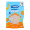 SMILADO albaricoque y plátano ecológico, helado flash infantil 100% fruta SMILEAT