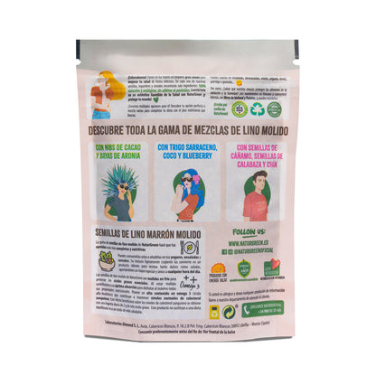 Semillas de lino, cáñamo, calabaza y chía Bio NaturGreen 150 gr