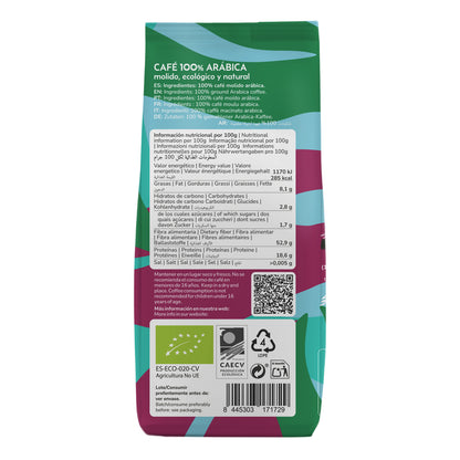 Pack 6x Café molido Eco 100% Arábica Planeta Huerto 250 g
