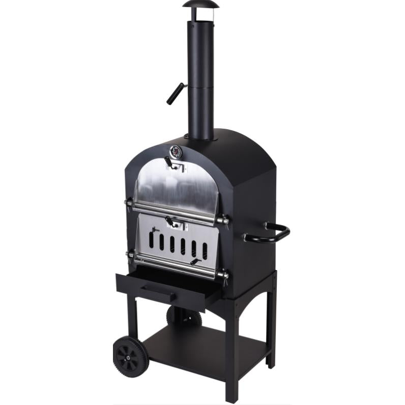 Barbacoa horno pizza 68x48x156cm.