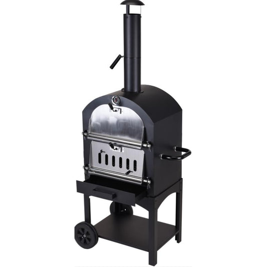 Barbacoa horno pizza 68x48x156cm.