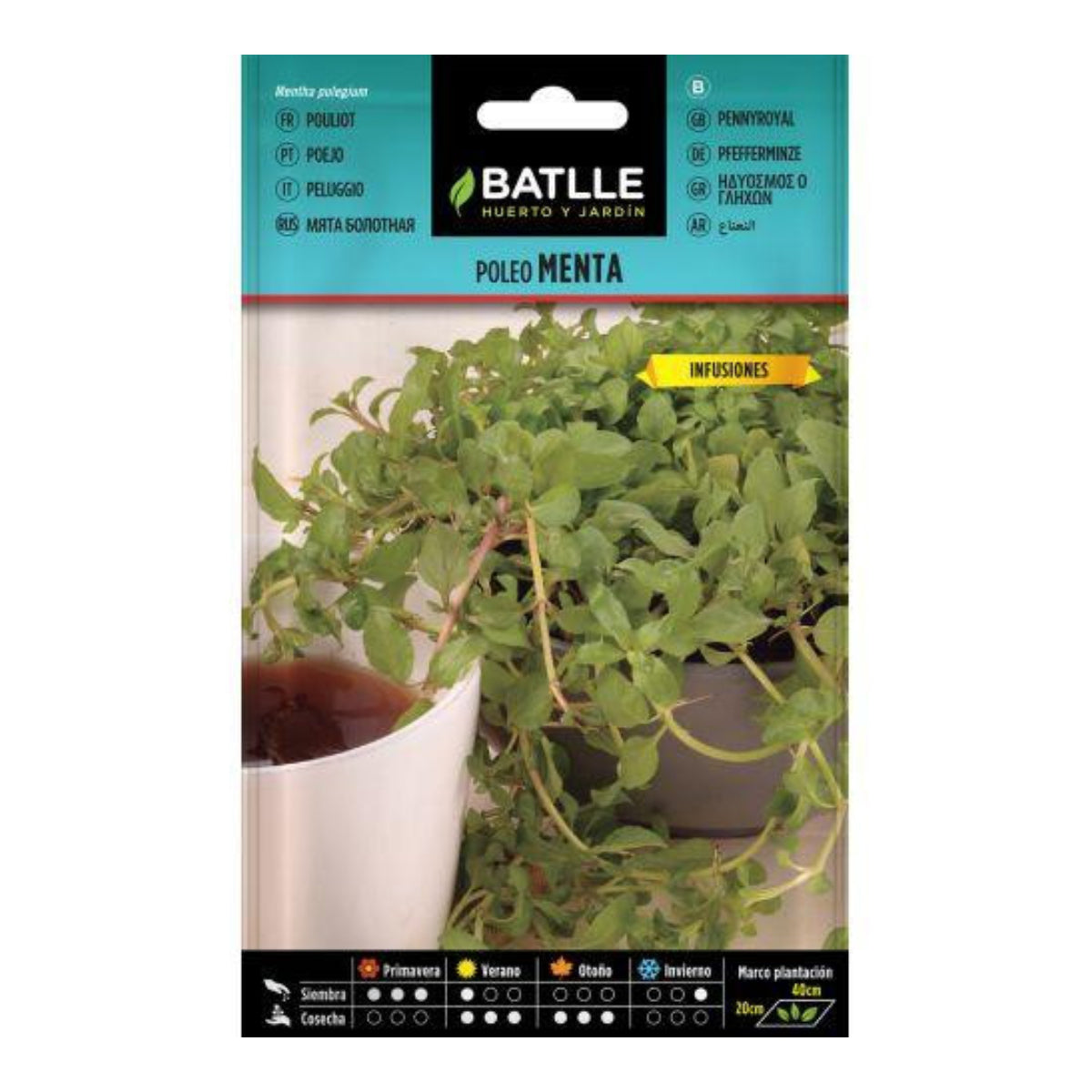 Semillas de Poleo Menta Batlle