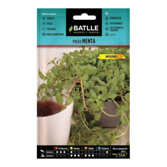 Semillas de Poleo Menta Batlle