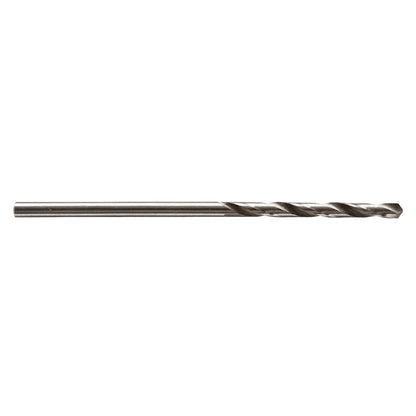 3 Brocas espirales HSS rectificadas con vástago redondo para metal Wolfcraft