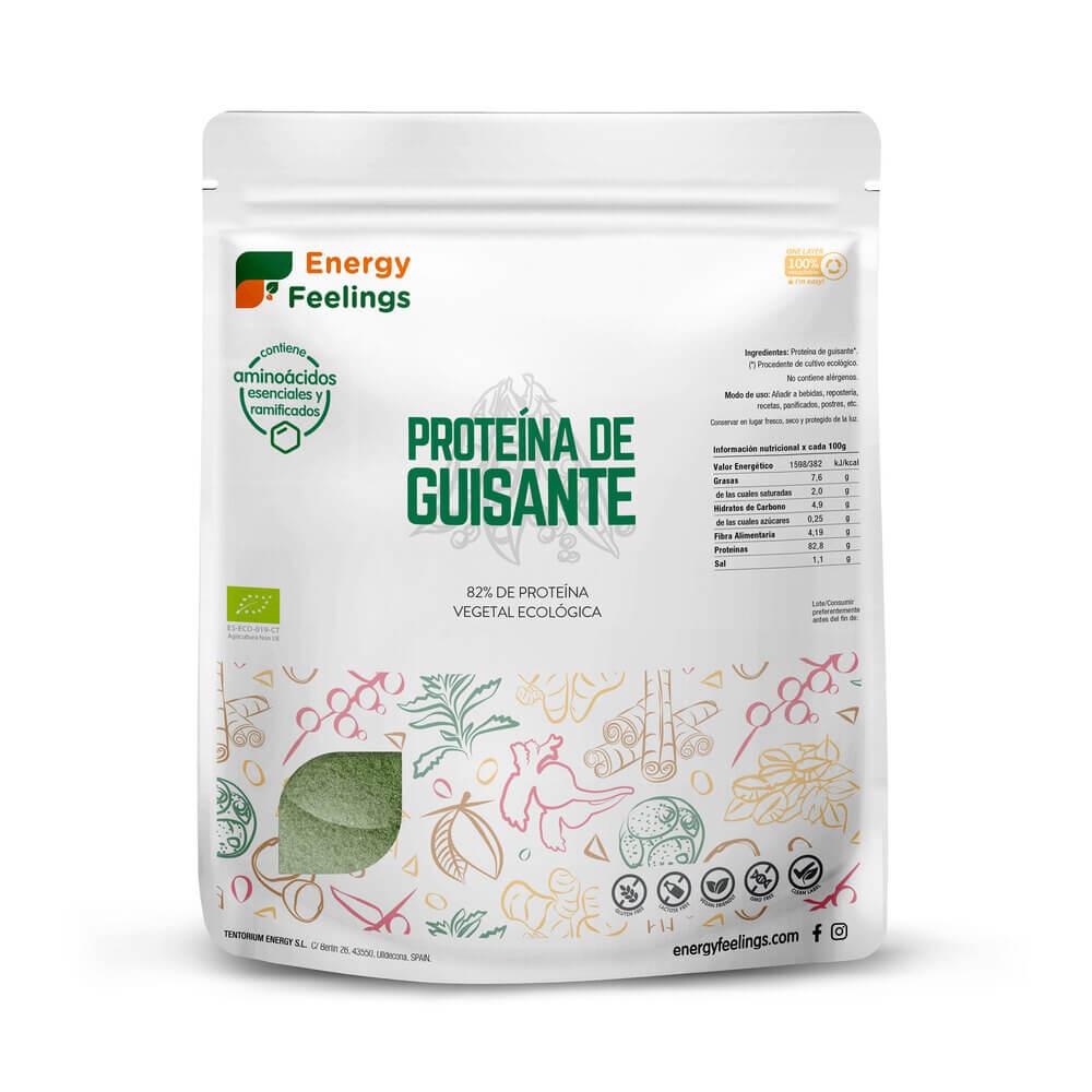Pack 2x Proteína de Guisante ECO, Energy Feelings, 1 Kg