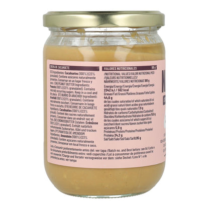 Crema de Cacahuete Crunchy Natruly 500 g