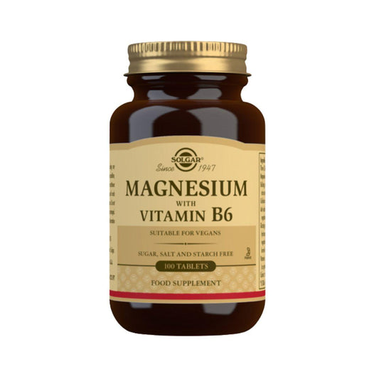 Magnesio con Vitamina B6 -Solgar