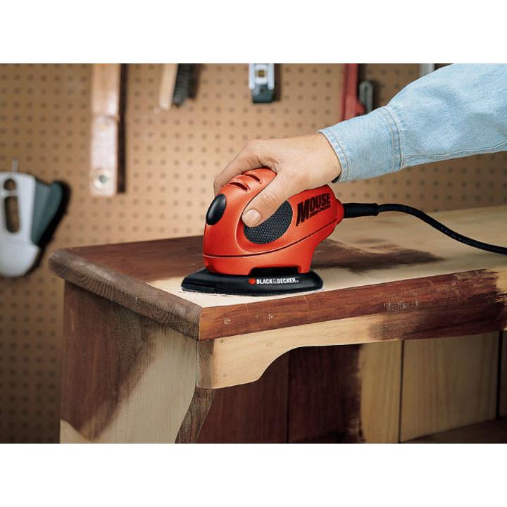 Lijadora Mouse Black+Decker  55W + bolsa y accesorios KA161BC-QS