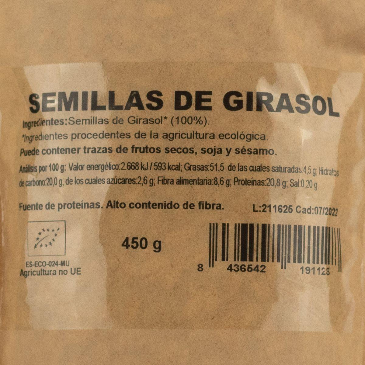 Semillas de Girasol Bio Naturgreen