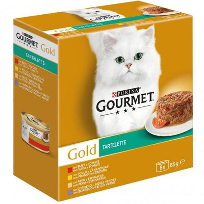 GOURMET GOLD Tartaleta Multipack (8x85gr)