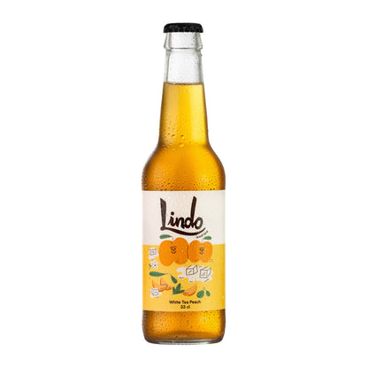 Té Blanco Melocotón LINDO 330 ml