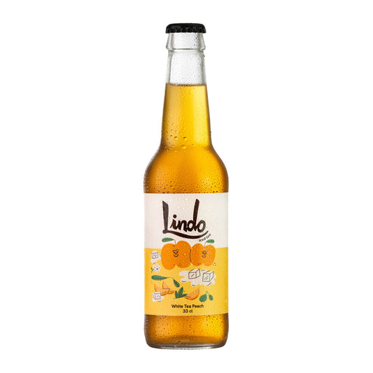 Té Blanco Melocotón LINDO 330 ml