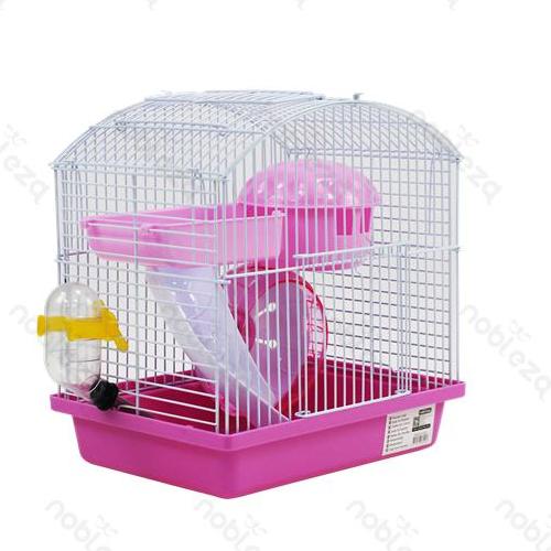 Jaula para hámster L23*W17*H24.5cm Rosa Nobleza