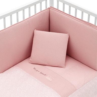 Juego 2 Piezas Colcha I-V Cuna 60 Forest 60x120x3 cm Cambrass Rosa