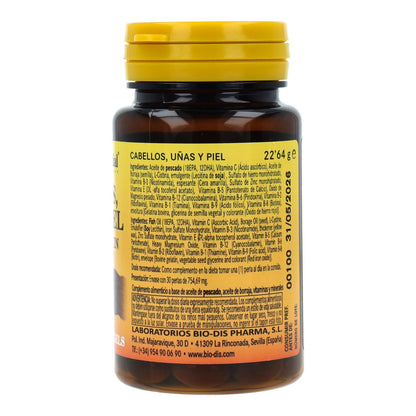 Cabellos, uñas y piel 540 mg Nature Essential, 30 perlas