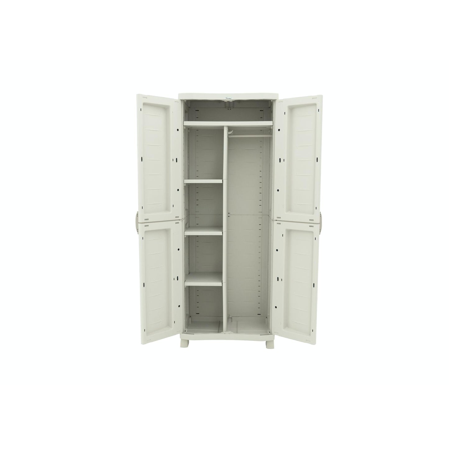 Armario Escobero 70 cm Space Saver Plastiken Beige