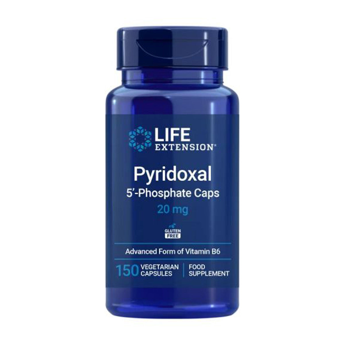 Pyridoxal 5'-Phosphate Caps 20 mg, Life Extension 150 cápsulas