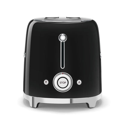 Tostador SMEG 2 ranuras 50's Style negro