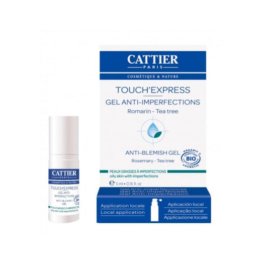 Touch Express gel imperfecciones con árbol del té Cattier, 5 ml