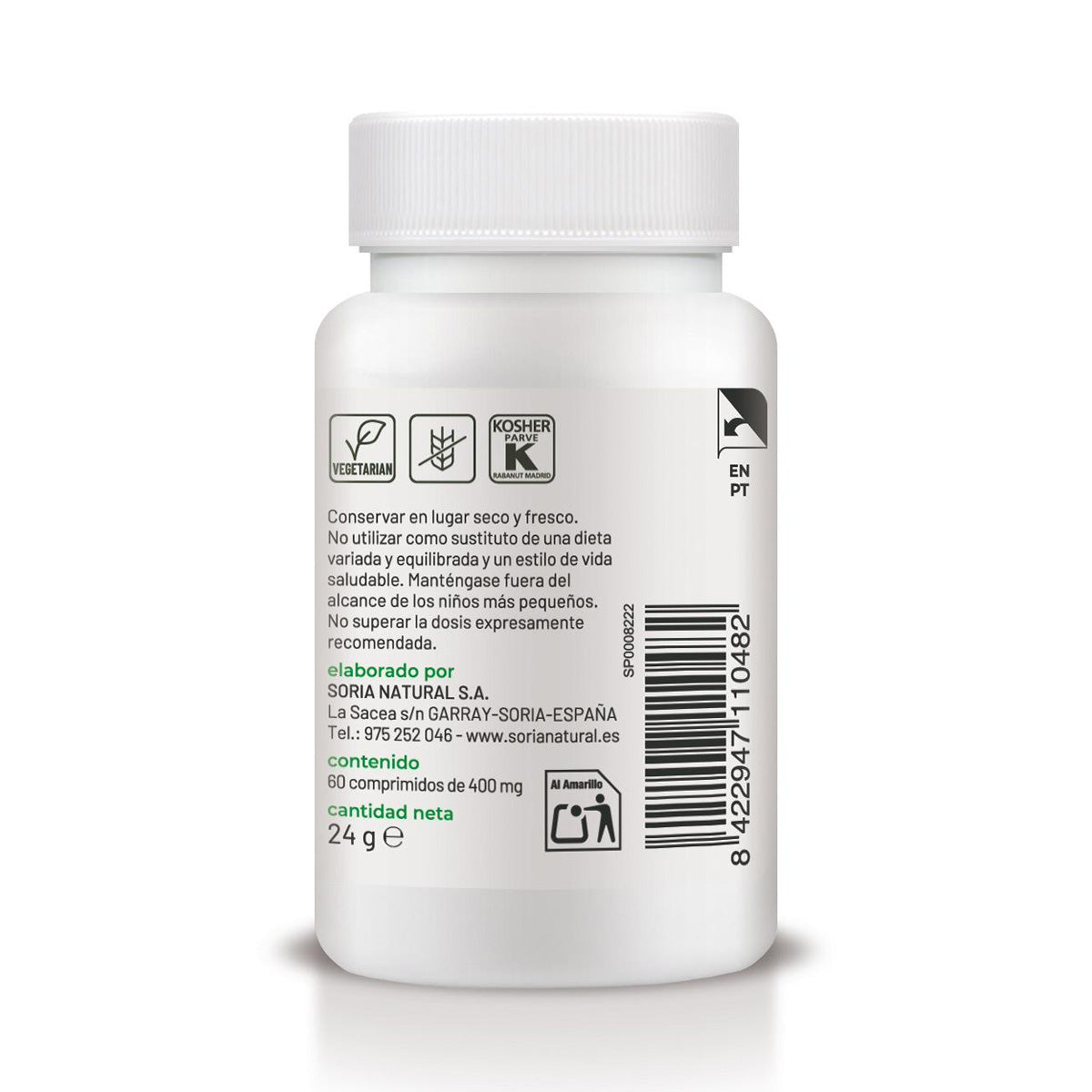 Vitamina D3+K2 Liberación sostenida, 60 comprimidos
