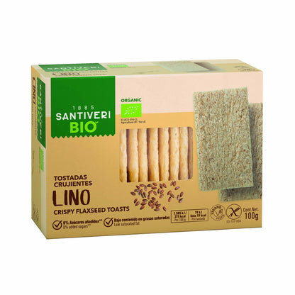Tostadas Lino Bio Santiveri 100 g
