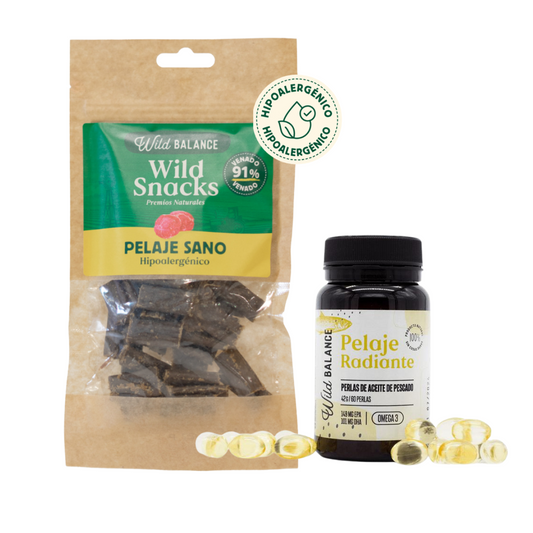 Pack pelaje sano Wild Balance
