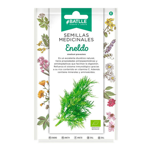 Semillas medicinales ecológicas de Eneldo Batlle