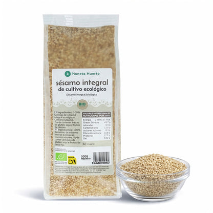 Sésamo integral crudo ECO Planeta Huerto 500 g