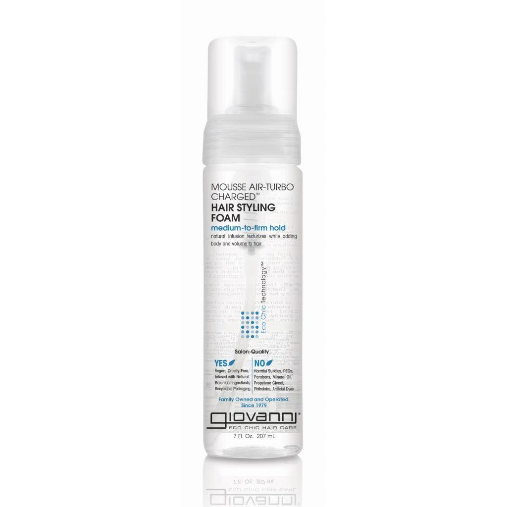 Giovanni Mousse Air-turbo Charged Hair Styling Foam 207ml