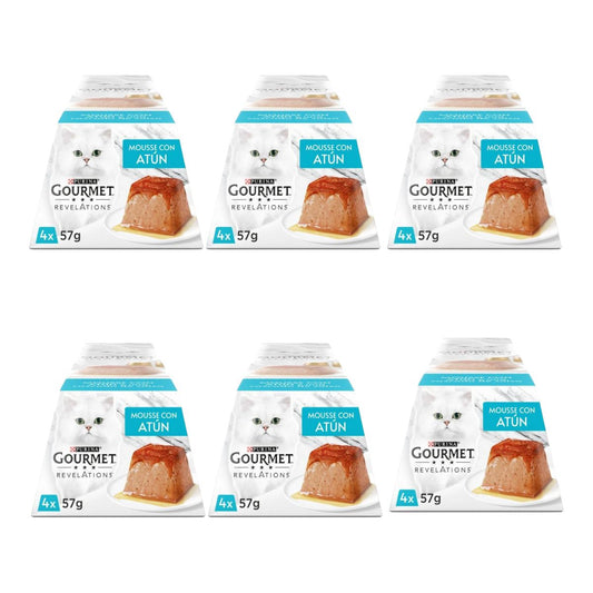 Pack 6 x GOURMET REVELATIONS Mousse Atún (4x57g)