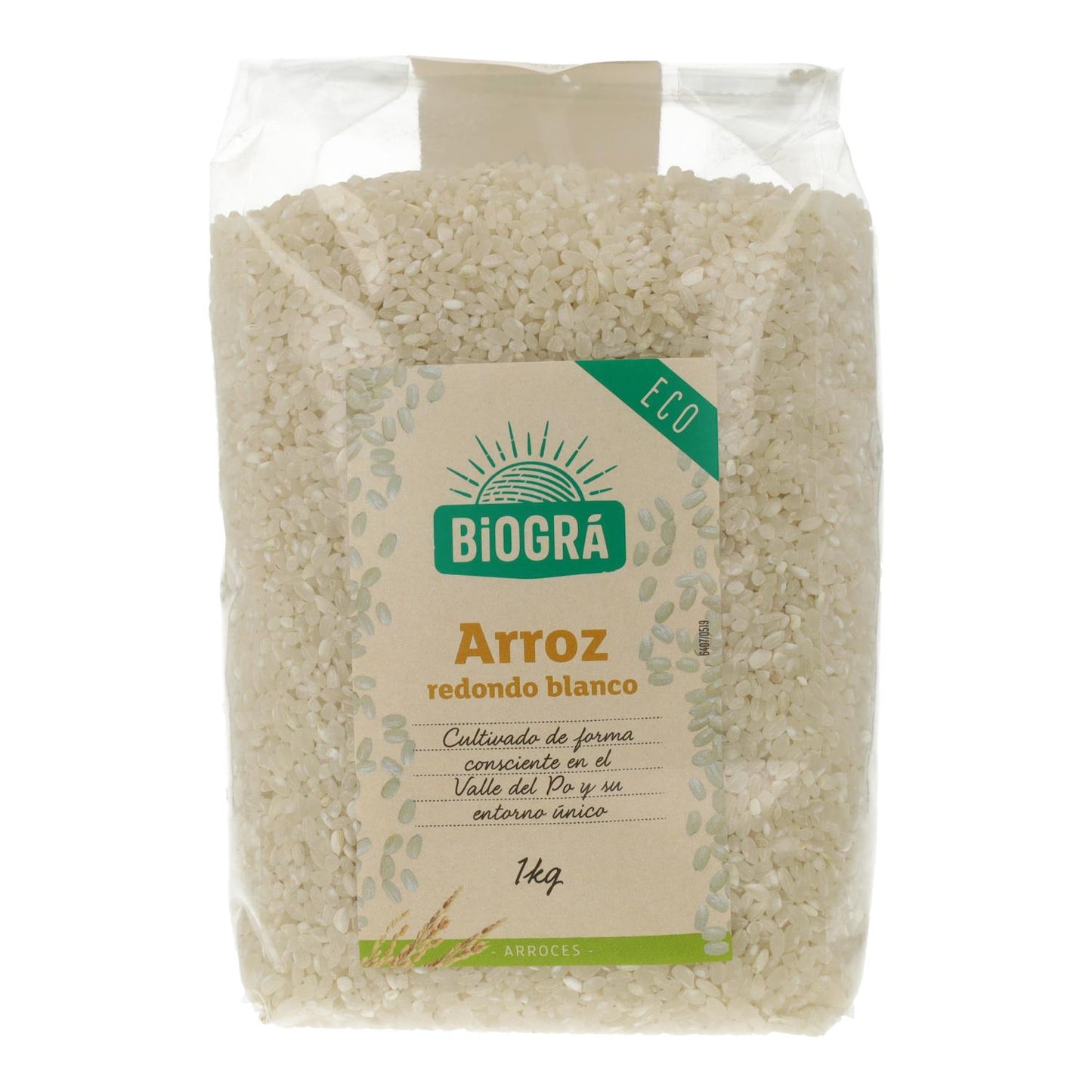 Arroz blanco BIO Biogrà, 1 Kg