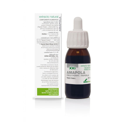 Extracto de Amapola S.XXI Soria Natural 50 ml