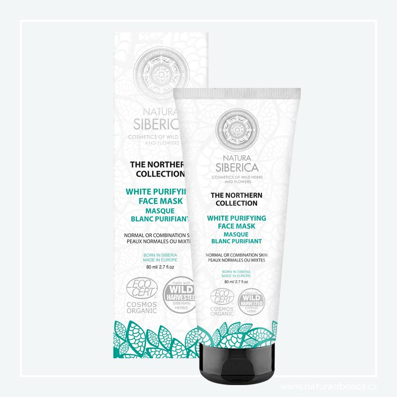 Mascarilla facial blanca purificante Natura Siberica 80ml