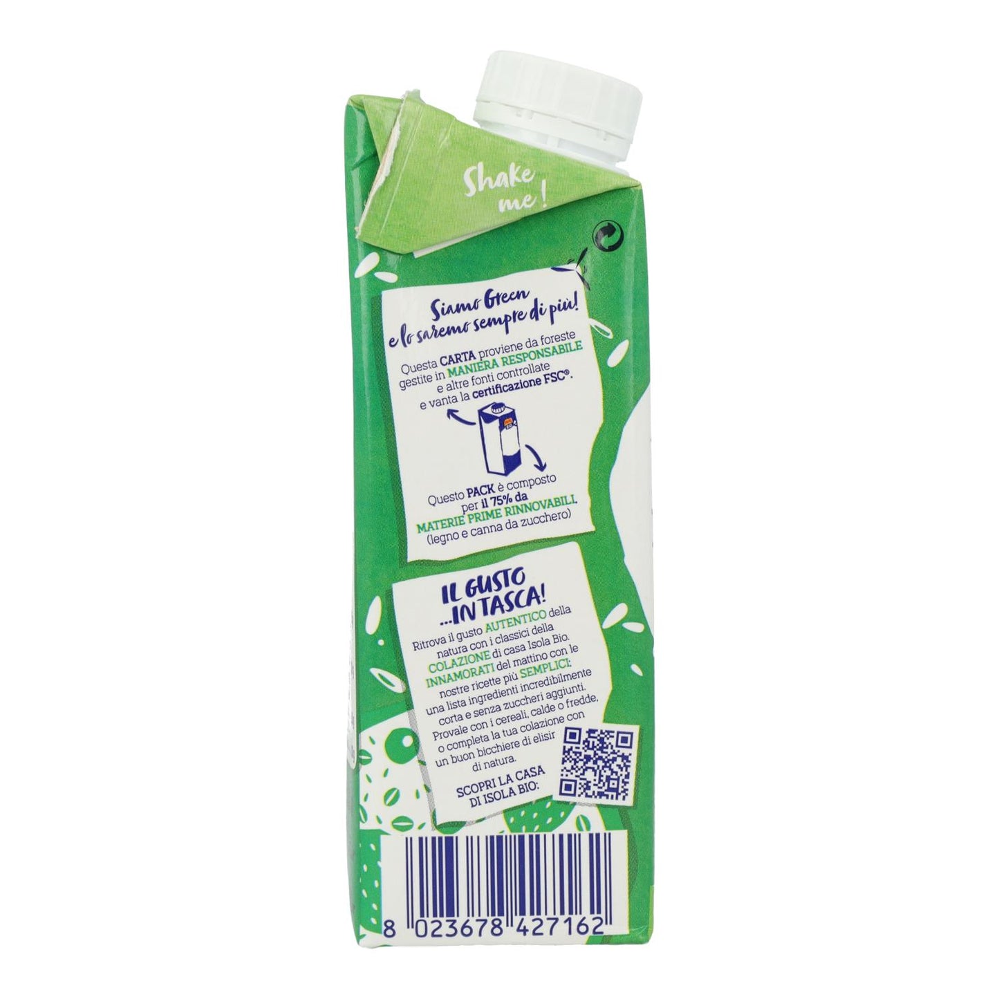 Bebida de Arroz y Avellanas BIO Isola Bio 250 ml