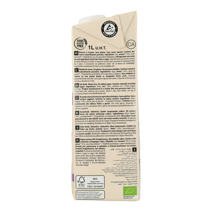 Pack 6 uds Bebida Vegetal de Avena Bio Sin Gluten Ecomil 1 L