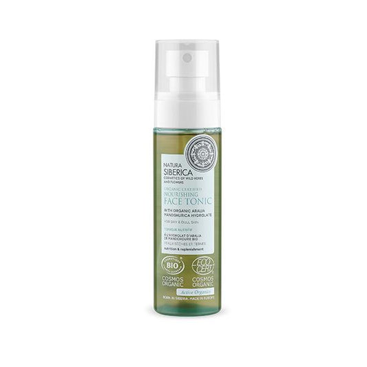 Tónico Facial Nutritivo para Piel Seca y Apagada Certificado Orgánico Natura Siberica 100 ml