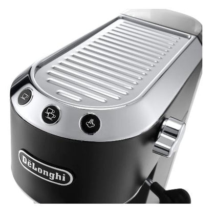 Delonghi Cafetera Bomba Espresso estrecha color negro Dedica EC685.BK