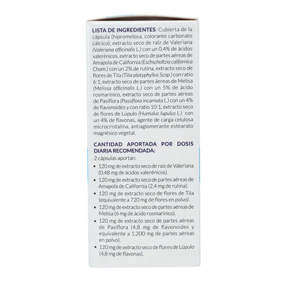 Sedaplan Dulces Sueños Con Valeriana Natysal 40 caps