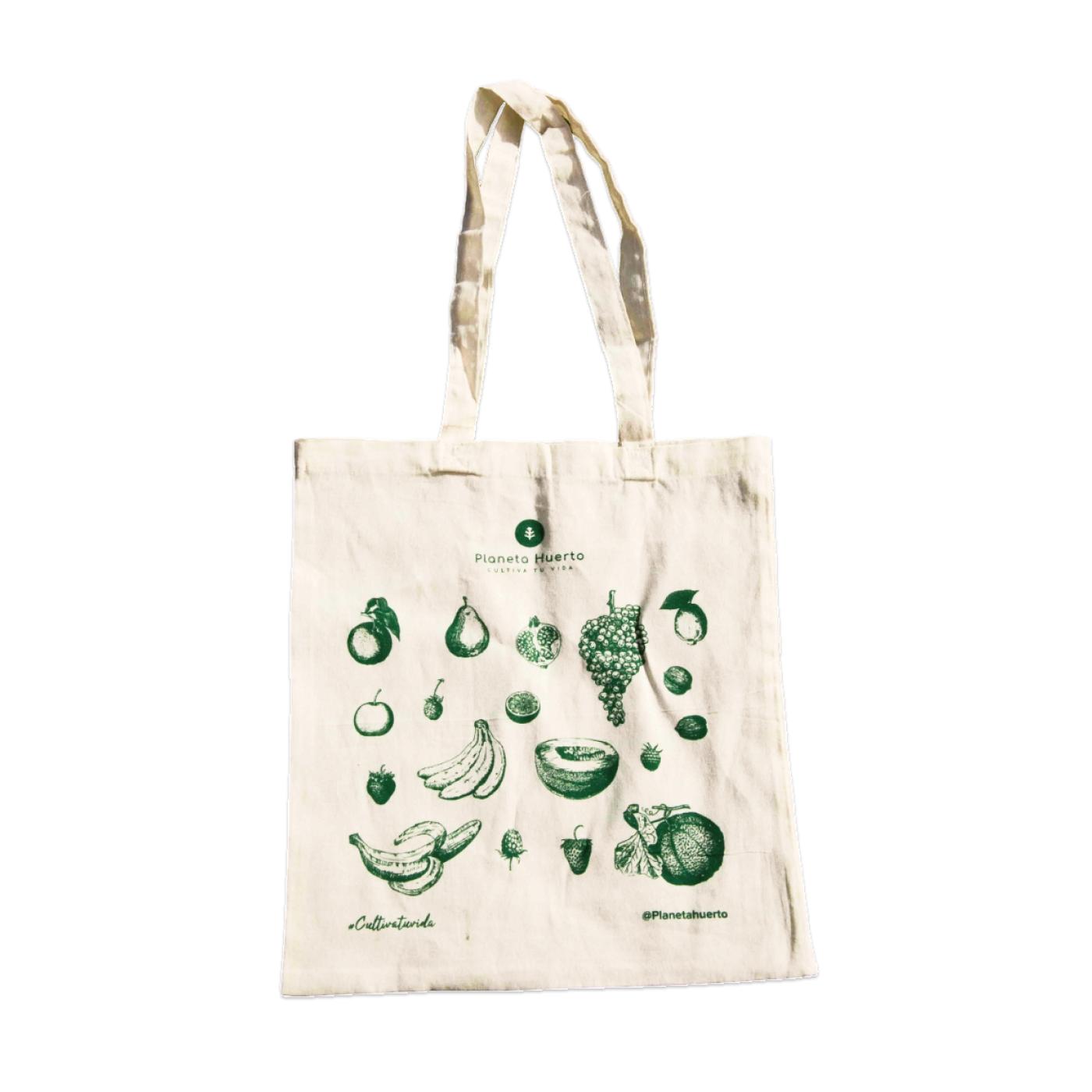 Bolsa de tela diseño frutas