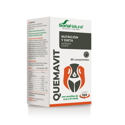 Quemavit, Soria Natural, 60 comprimidos