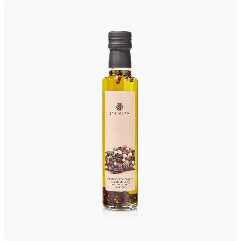 Aceite condimentado con Pimientas La Chinata 250 ml