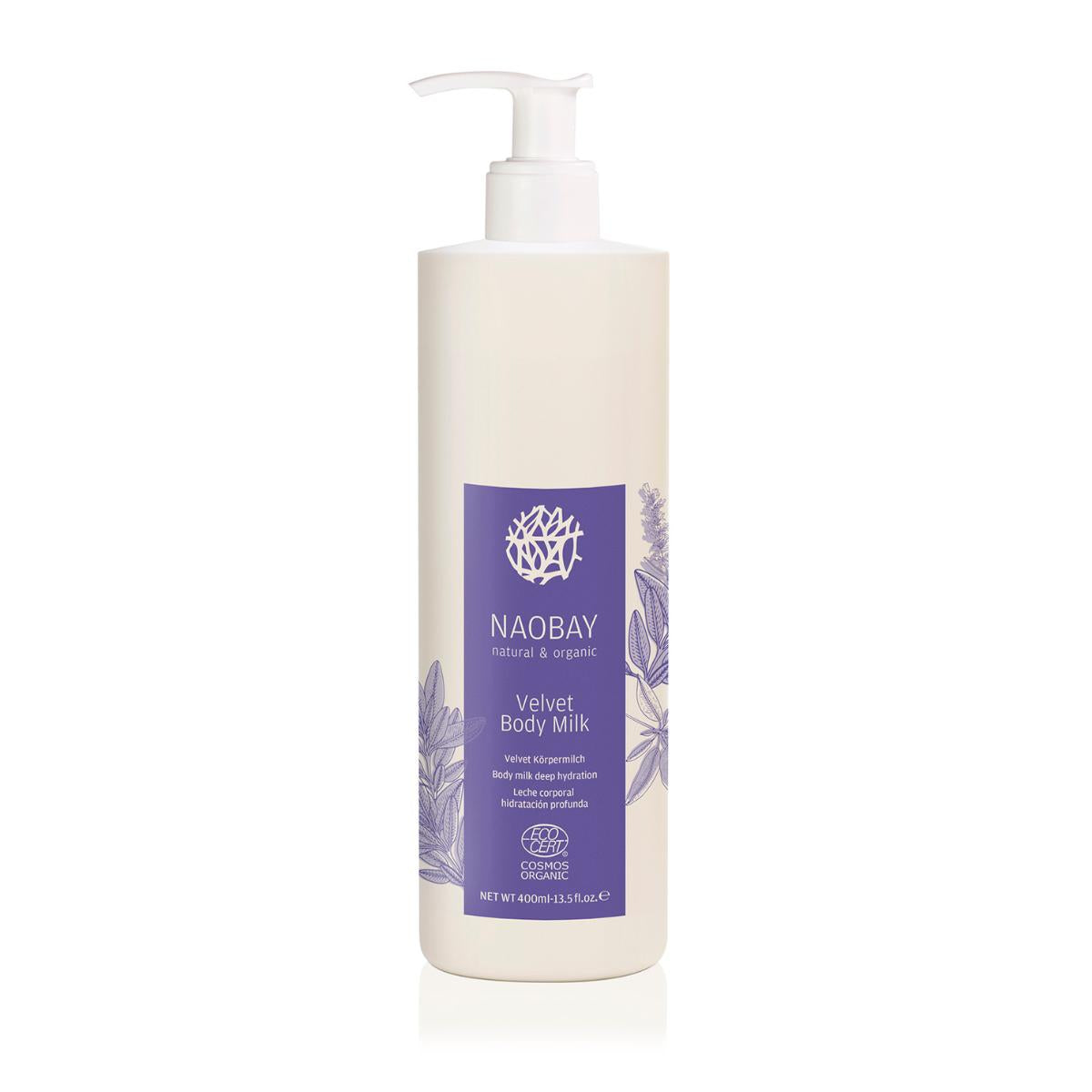 Leche corporal de hidratación profunda Naobay 400 ml
