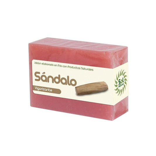 Jabón natural de sándalo Sol Natural 100 g