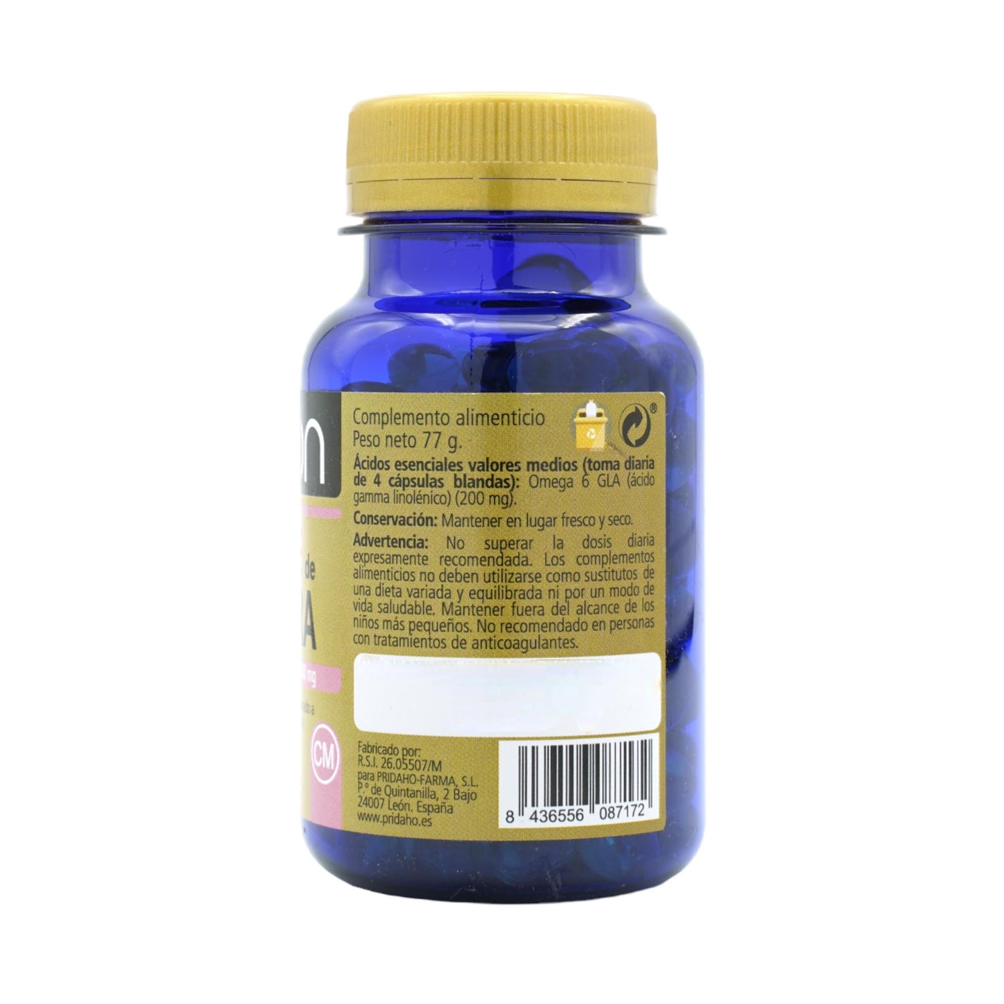 Aceite de Onagra 110 cápsulas blandas SANON de 680 mg