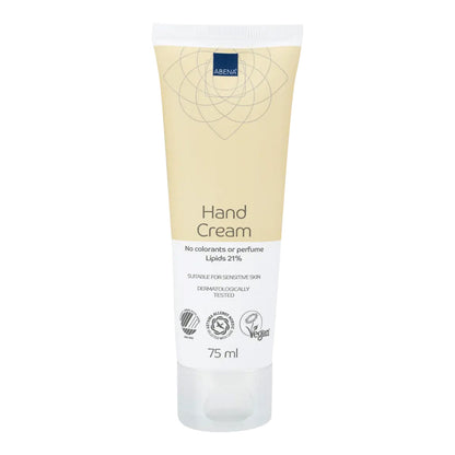 Crema de Manos 21 % Lípidos sin perfume Abena 75 ml