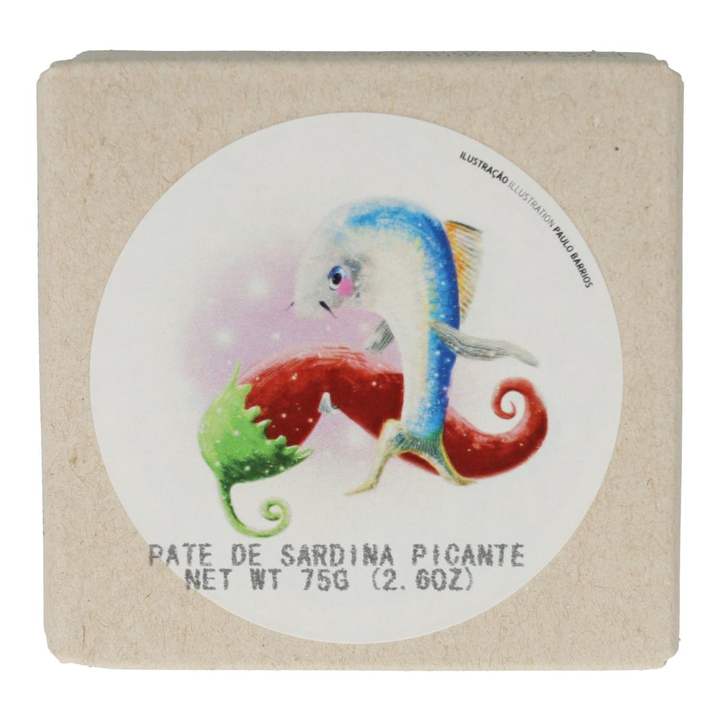 Paté de Sardina Picante Conservas Jose Gourmet 75 g