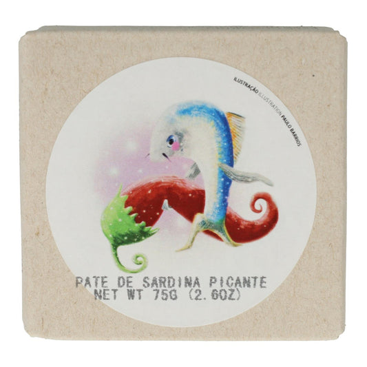 Paté de Sardina Picante Conservas Jose Gourmet 75 g