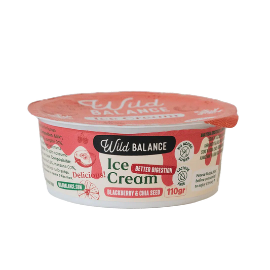 Yogur helado para perros y gatos con prebióticos naturales Wild Balance 110g